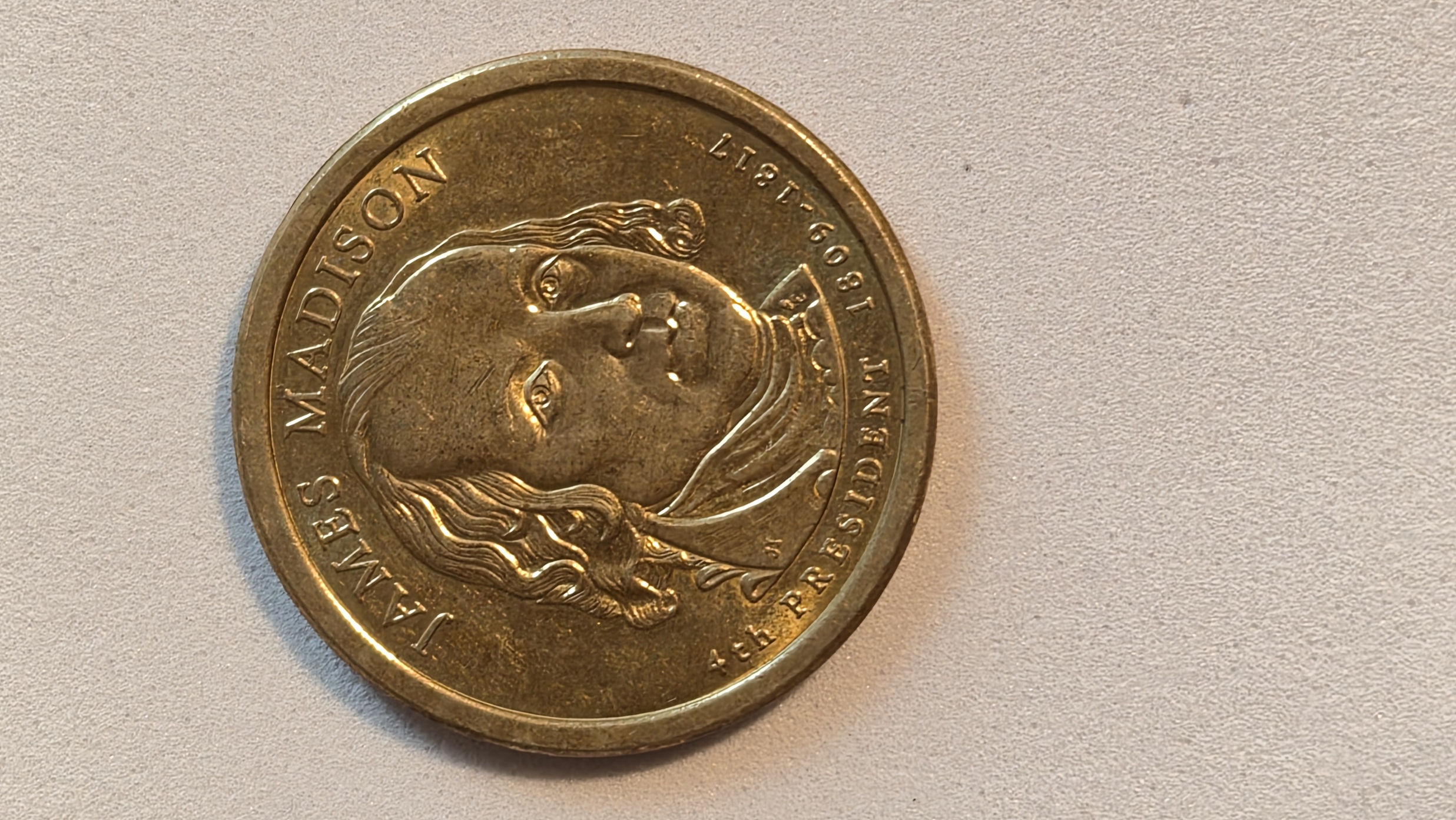 2007 $1 James Madison