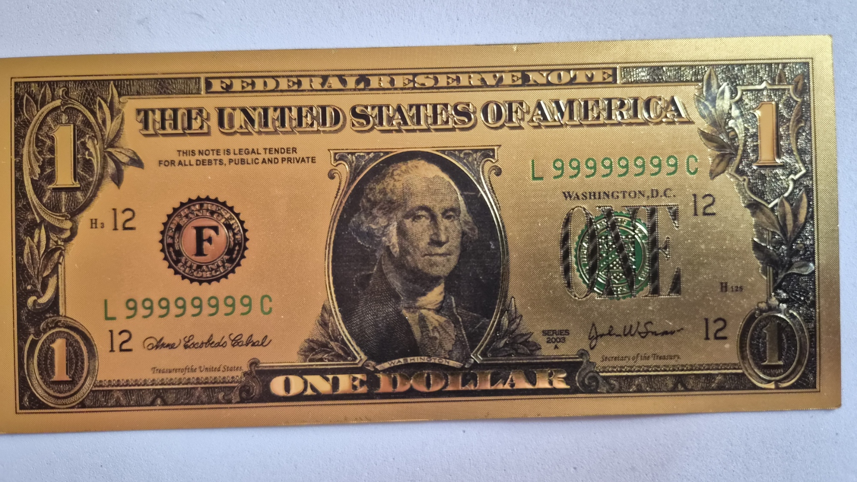 1/2 Florida Goldback