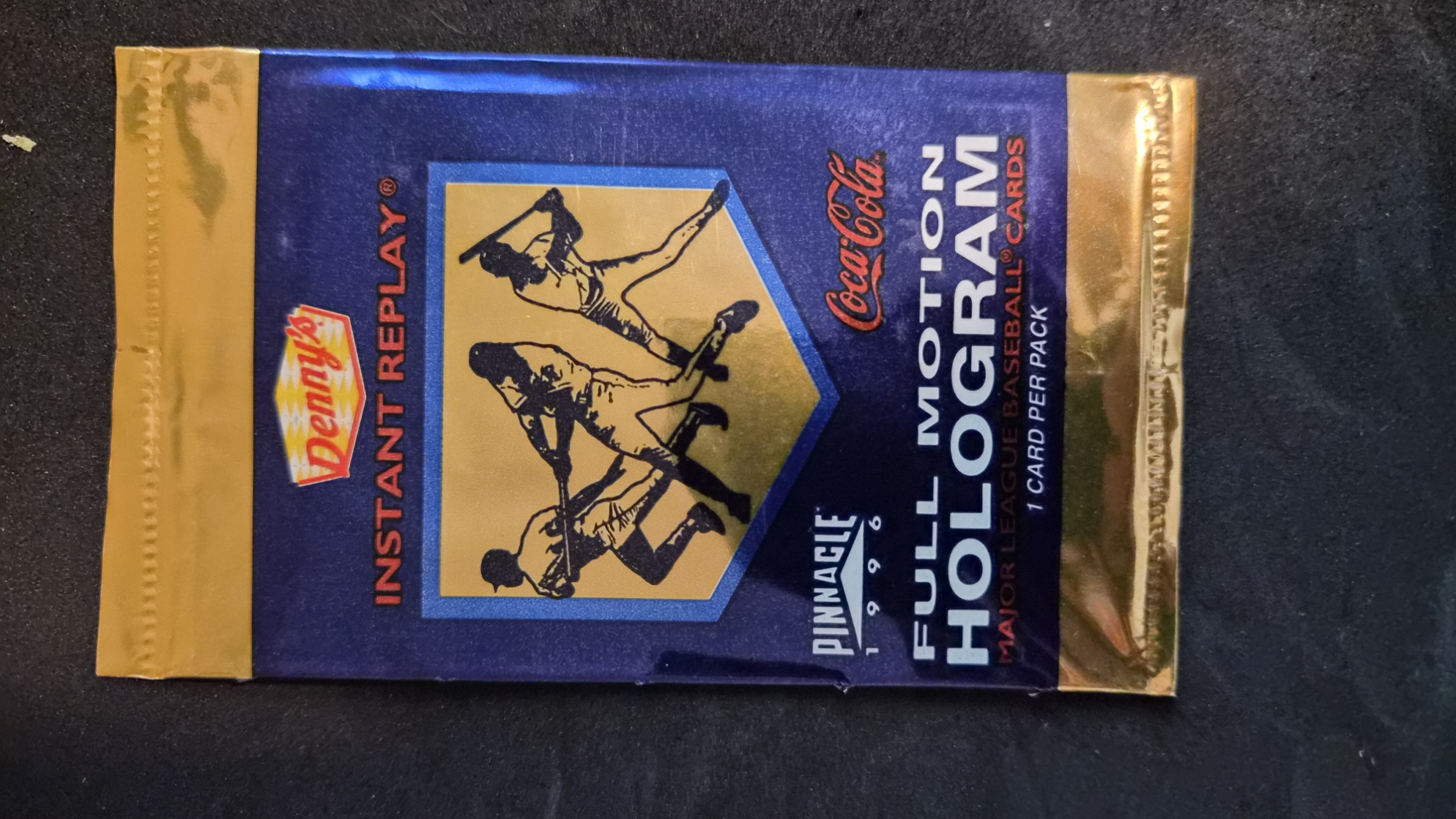 1996 Pinnacle Denny's "Instant Replay" Full Motion Hologram