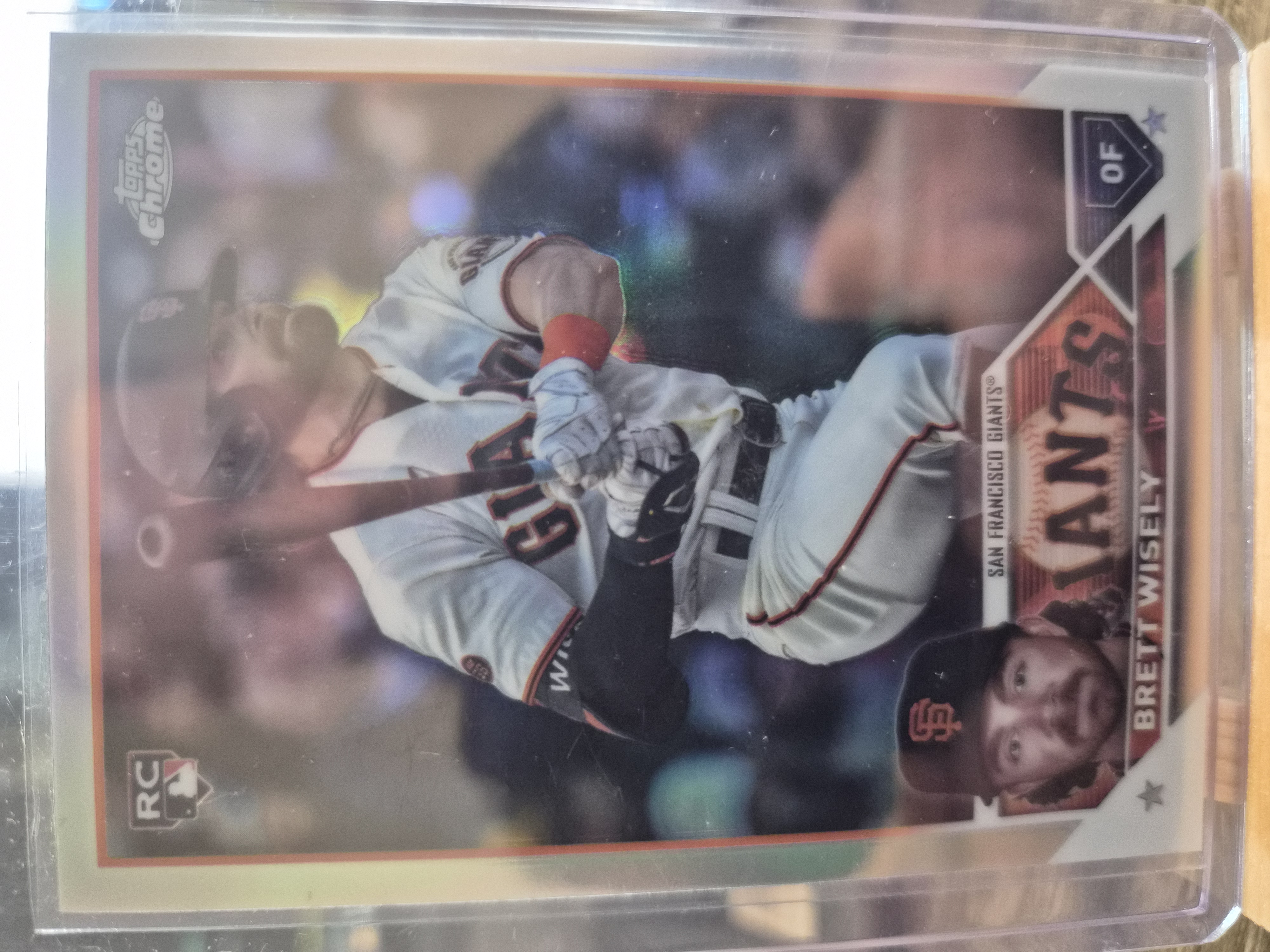 2023 Topps Chrome Update #USC214 Brett Wisely Rookie Card (RC)