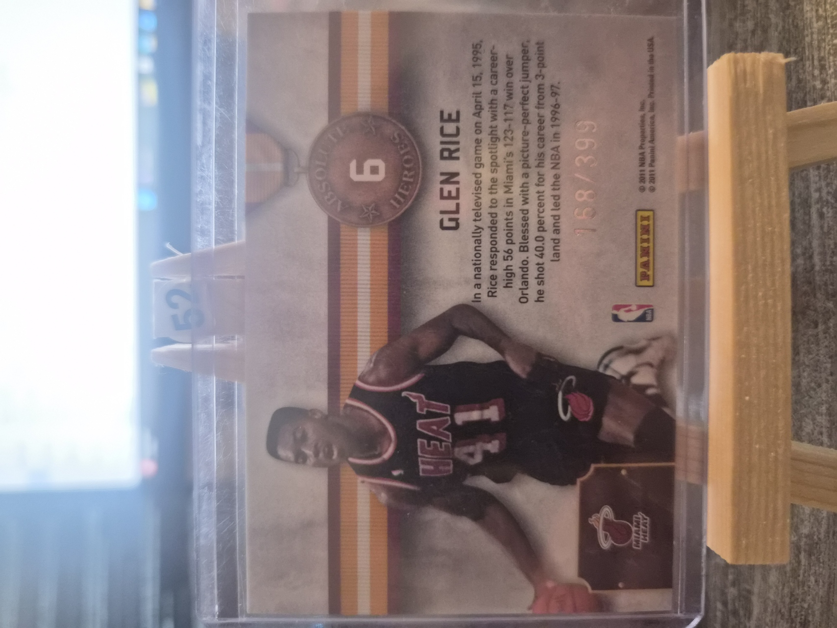 Glen Rice #6 Absolute Heroes