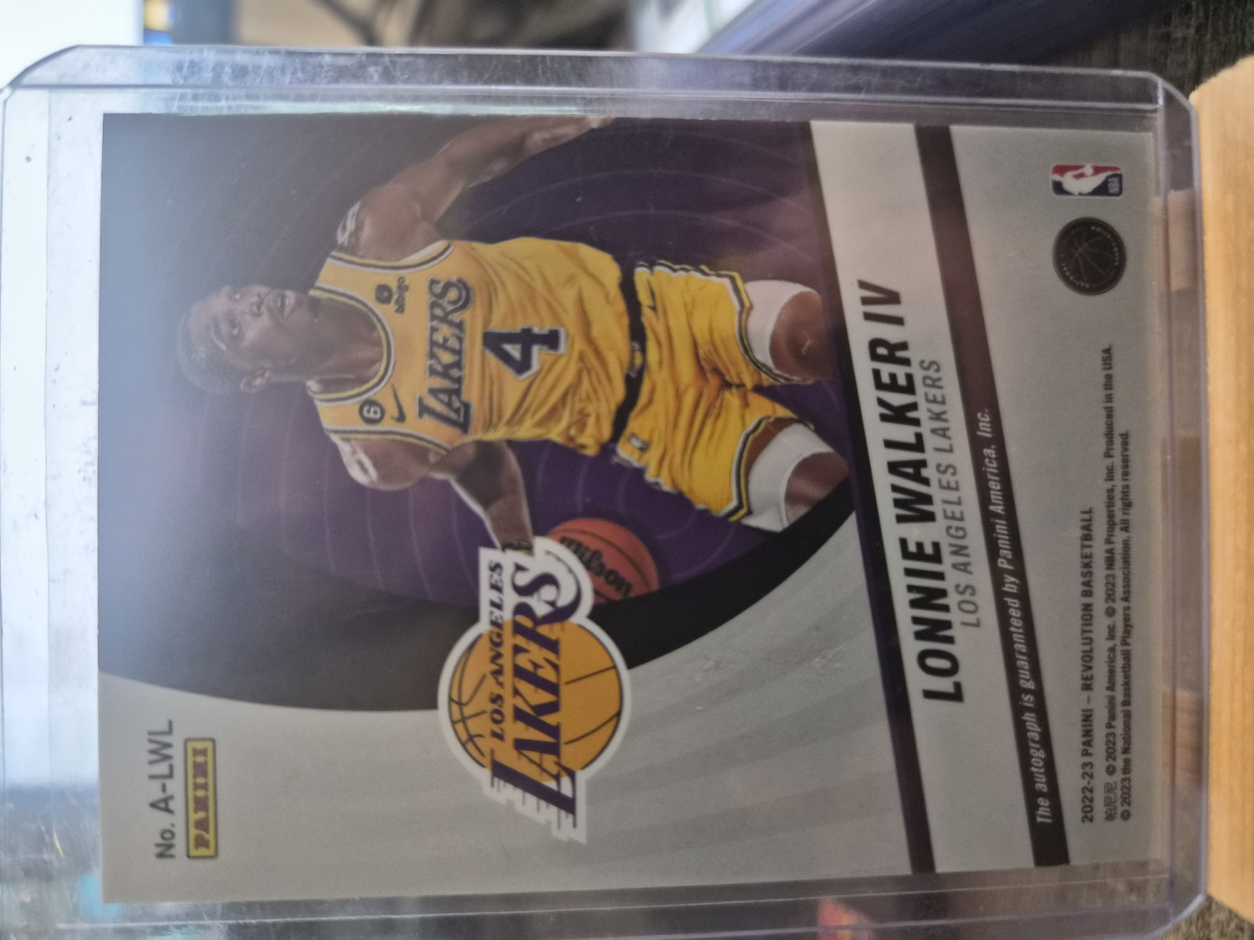 Lonnie Walker IV #A-LWL Autograph