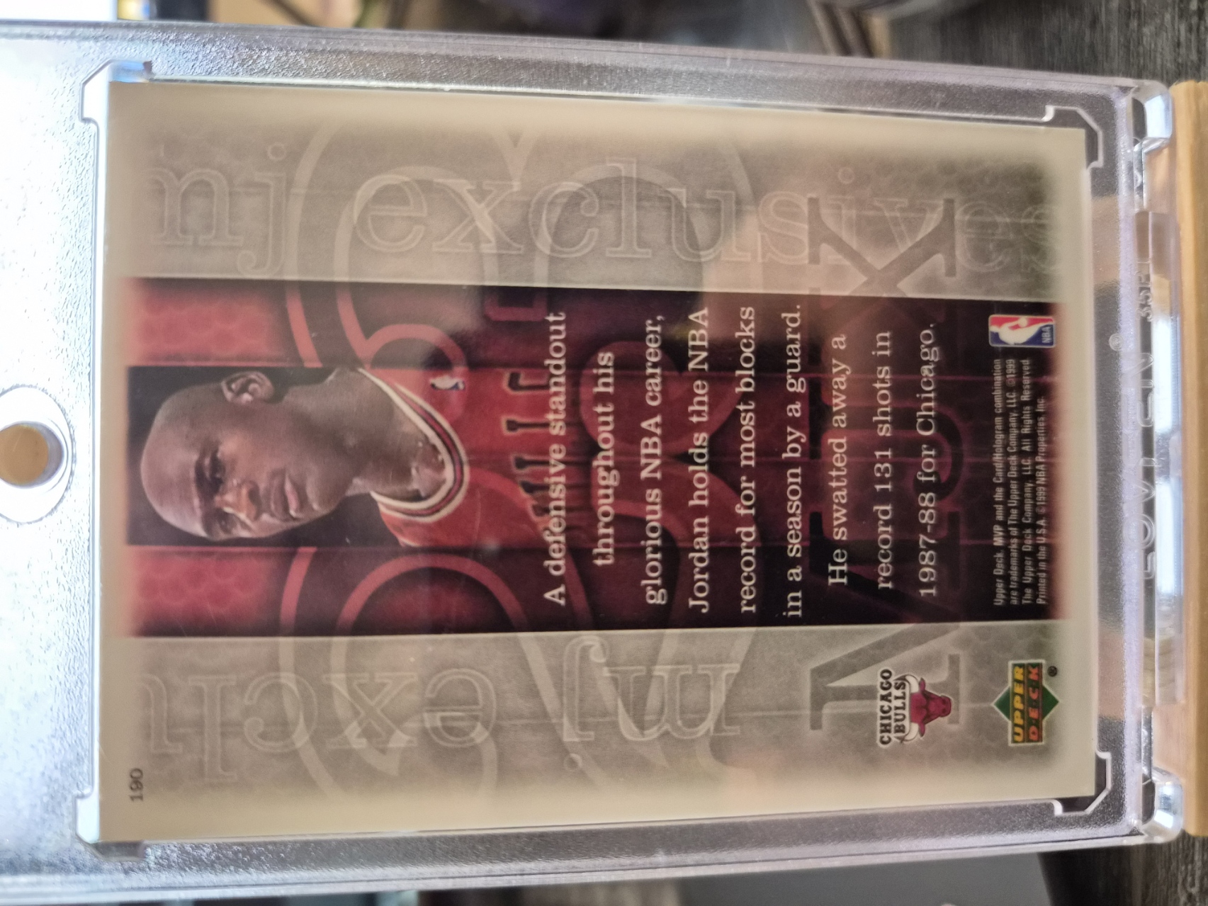 Michael Jordan #190 MJ Exclusives