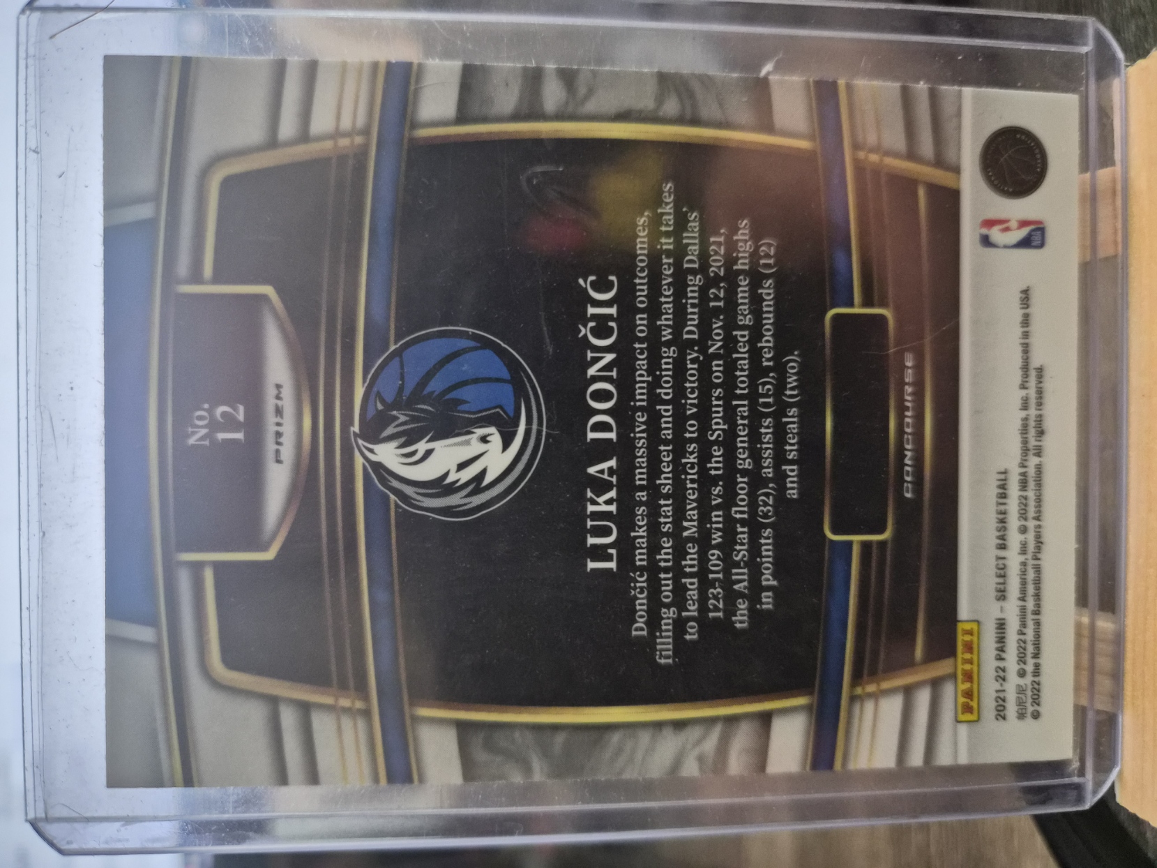 Luka Dončić #12 Concourse