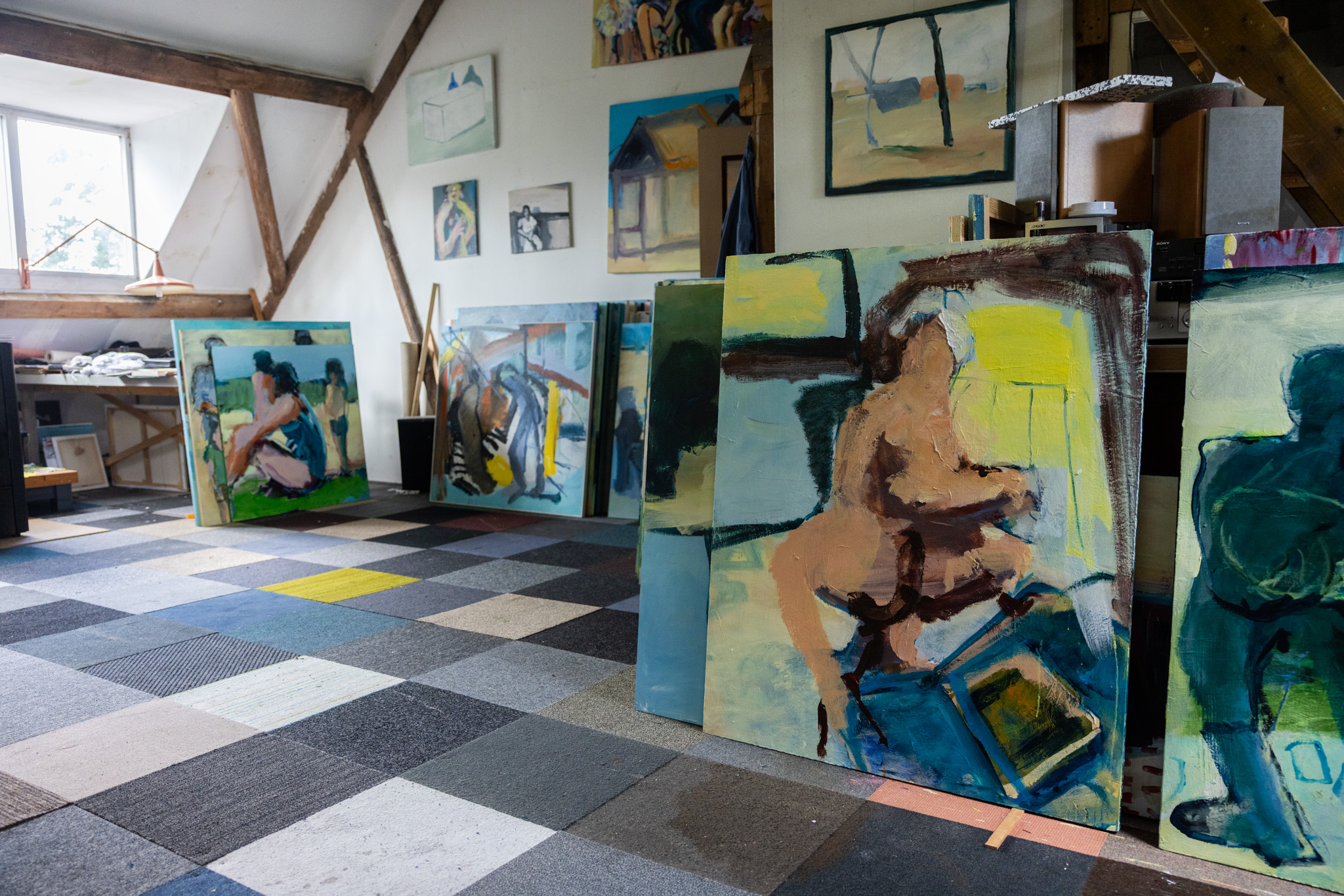 Atelier kunstenaar