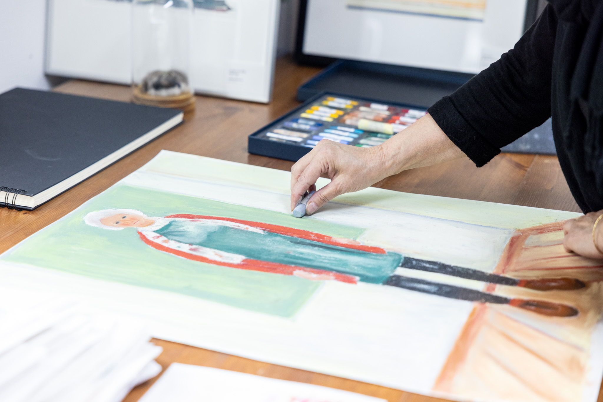 Atelier kunstenaar