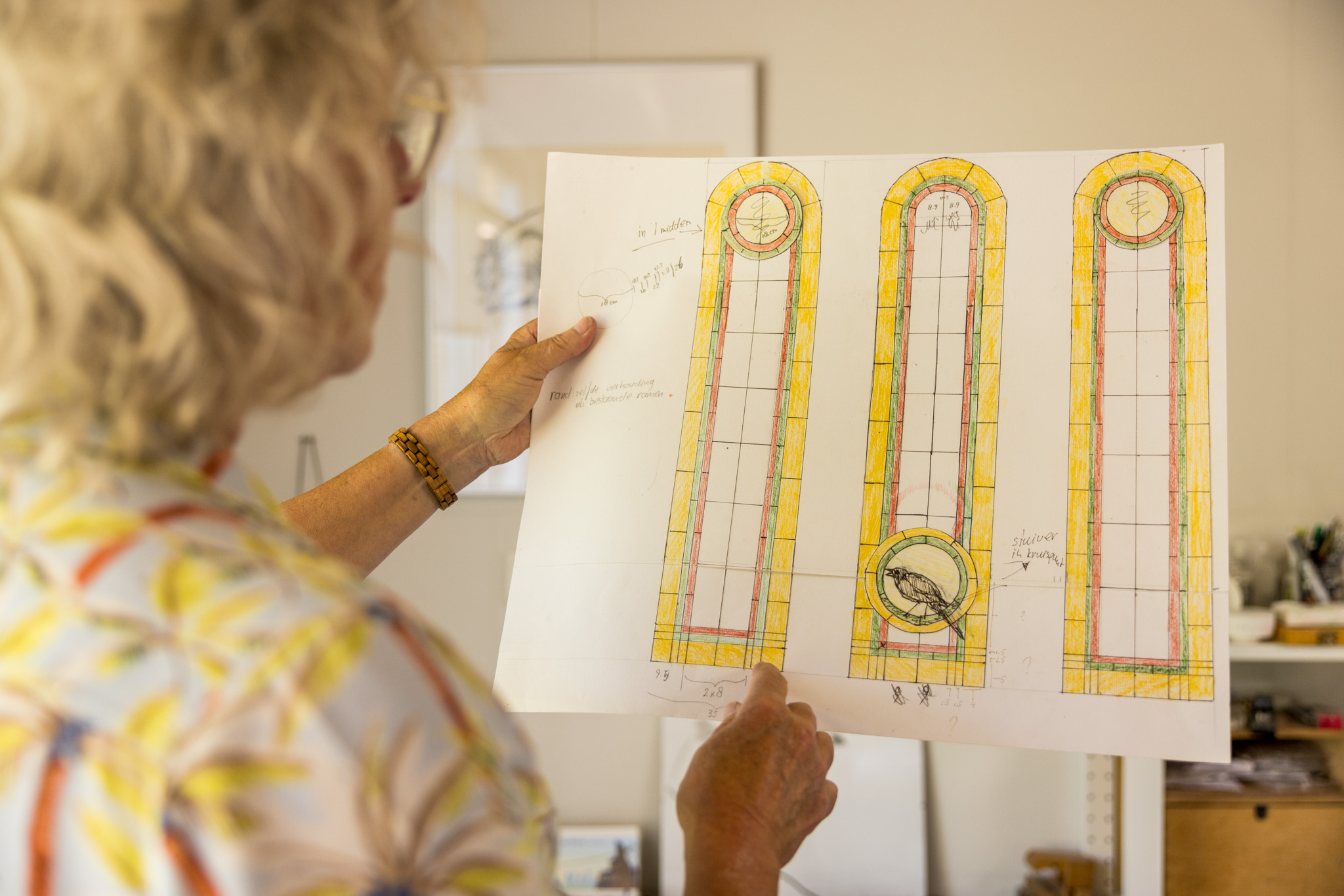 Atelier kunstenaar