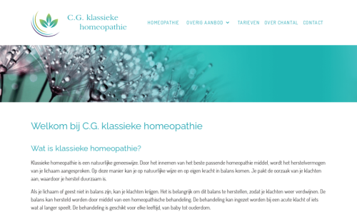afbeelding C.G. klassieke homeopathie