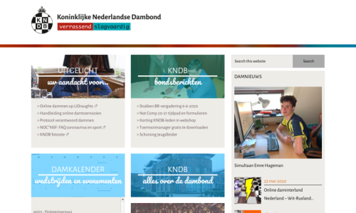 afbeelding Koninklijke Nederlandse Dambond