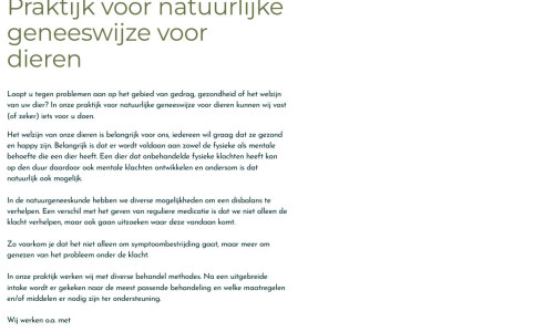 afbeelding Praktijk Animal-Nature