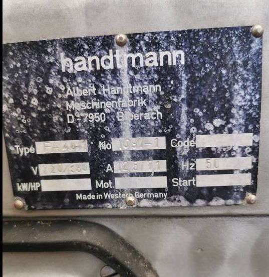 Maszyna Nadziewarki próżniowe Nadziewarka Handtmann  6
