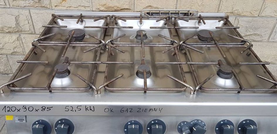 Maszyna Kuchnie Kuchnia gazowa Zanussi  3