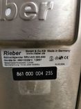Maszyna Wózki Rieber podgrzewacz jezdny 6