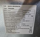 Maszyna Chłodnie / mroźnie / zamrażarki Szafa Mroźnicza 7