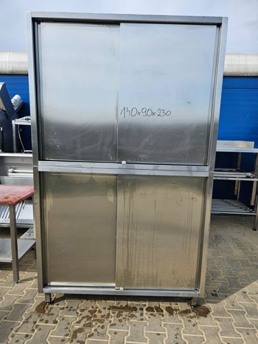 Butcher/working tables Storage cabinet 140x90x230