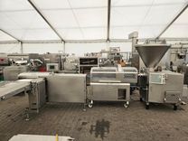 Maszyna Linie produkcyjne Linia produkcyjna VEMAG nadziewarka Vemag HP 12E , układarka wielorzędowa Vemag MTL 280 1