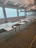 Machine Butcher/working tables Beef cutting butcher table for 10 stations 5