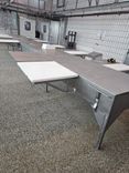 Machine Butcher/working tables Beef cutting butcher table for 10 stations 4