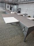 Machine Butcher/working tables Beef cutting butcher table for 10 stations 3