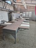 Machine Butcher/working tables Beef cutting butcher table for 10 stations 1