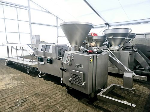 Linie produkcyjne  Linia do produkcji kiełbasy Vemag HP12E, LPG 209, AH212