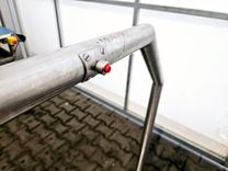 Maszyna Stacja sanitarna Myjka obuwia/Stacja higieny/czyszczenia butów i podeszw 7