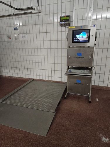 Inne Waga platformowa z drukarka