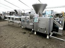 Maszyna Linie produkcyjne Linia do produkcji kiełbasy Vemag (Nadziewarka, porcjomat, odwieszarka) 1