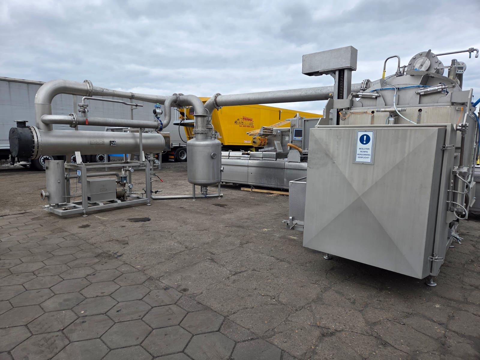 Alco Food Machines Complete vacuum mixing line - Food mixers - Food ...