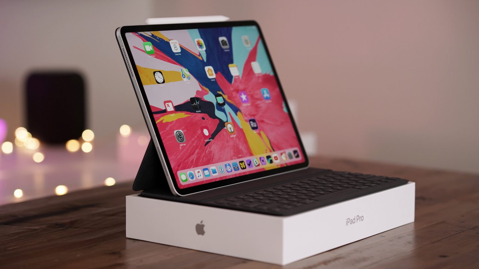 New iPad Pro with Pencil and Keyboard