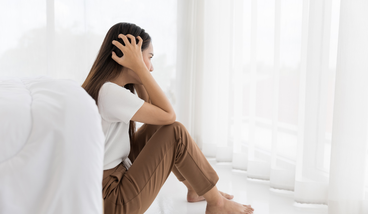 woman with Anxiety