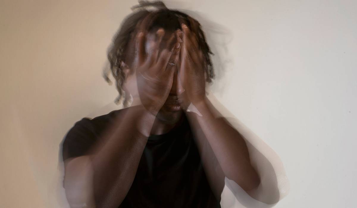 Man with Major depressive disorder