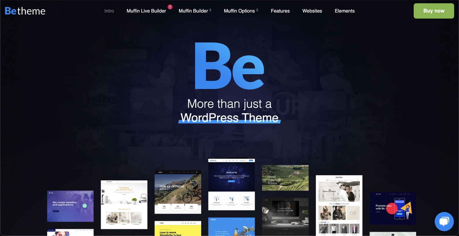 Betheme WordPress theme