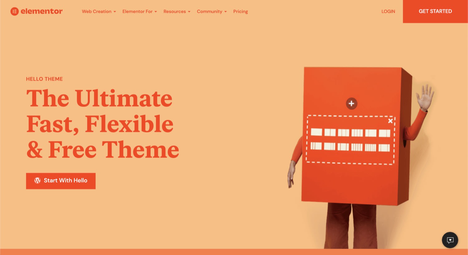 Hello WordPress theme