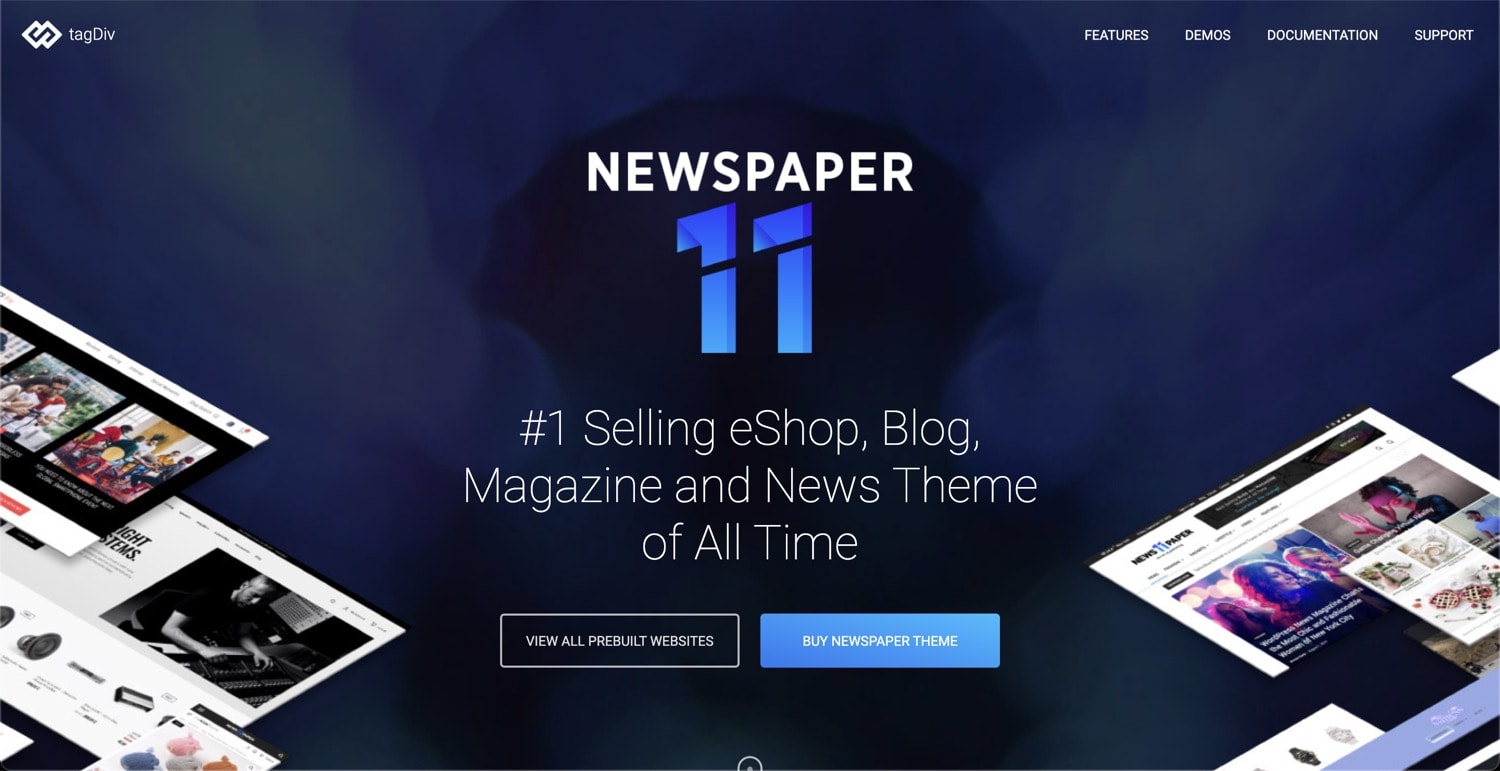 Newspaper WordPress theme