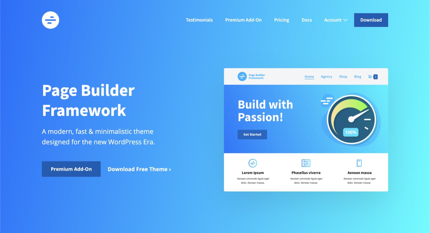 Page Builder Framework
