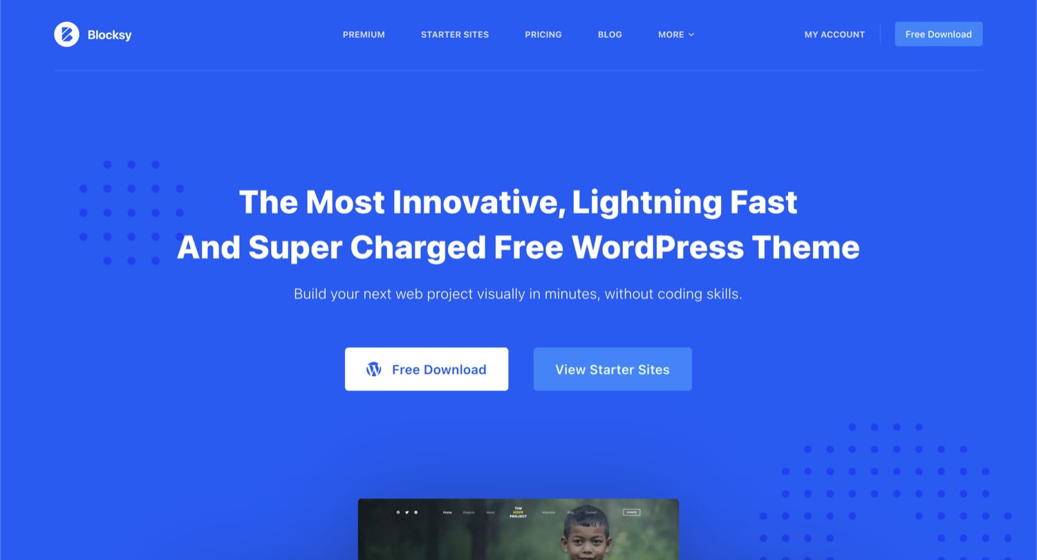 Blocksy WordPress theme