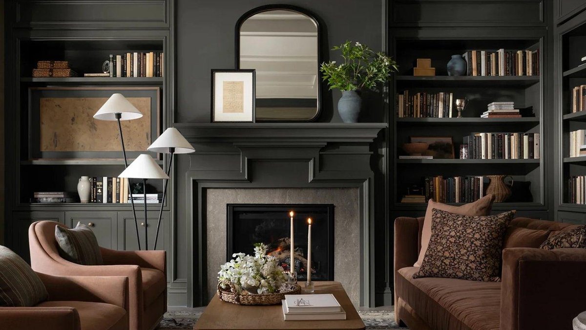 Dark Colors Bring Luxe to Home Interiors - dark colors