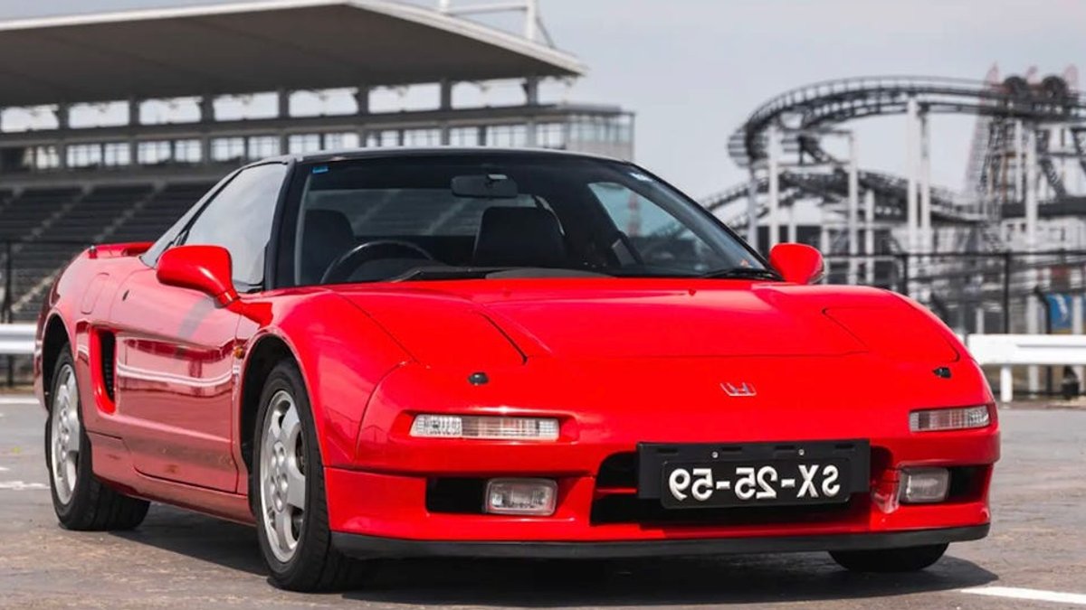Senna's Honda NSX to be auctioned - honda nsx