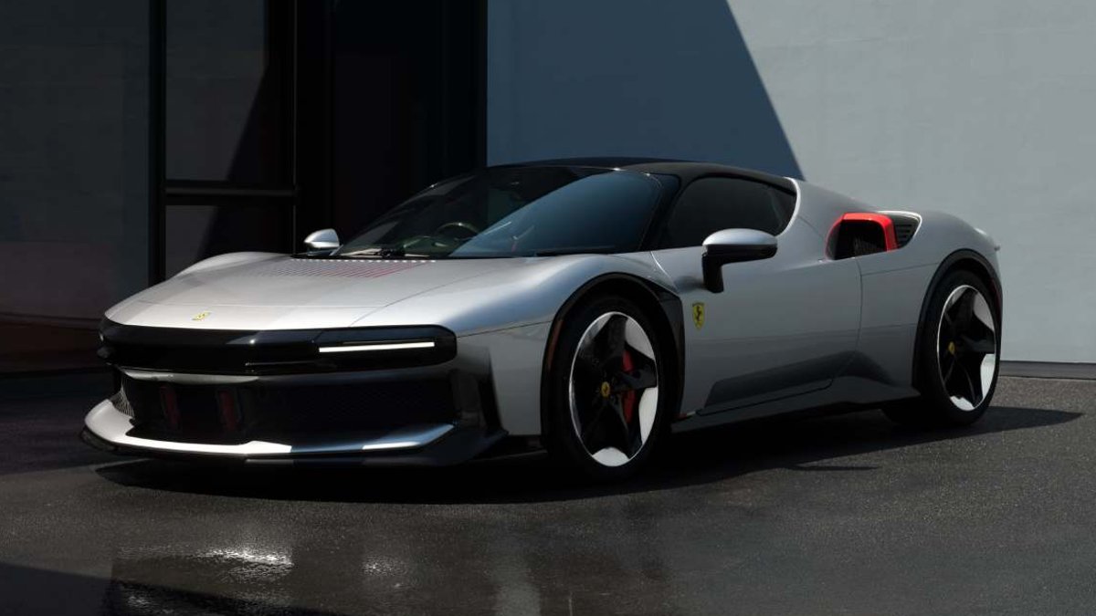 Ferrari unveils hybrid one-off CZ26 supercar - ferrari hybrid