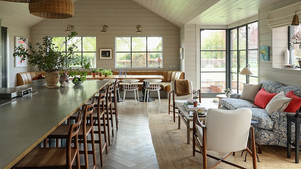 Historic Farmhouse Gets Vibrant Family Makeover - historic farmhouse makeover