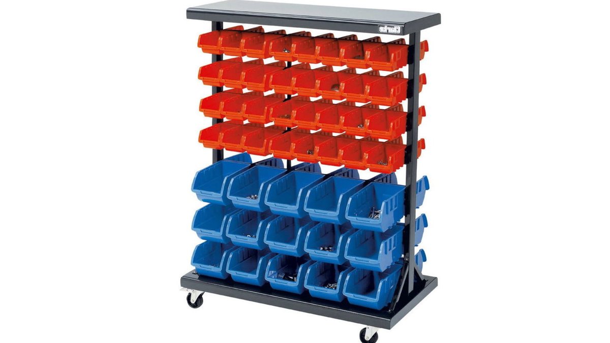 Clarke Introduces CSR94 Bin Rack for Parts Organization - clarke bin rack