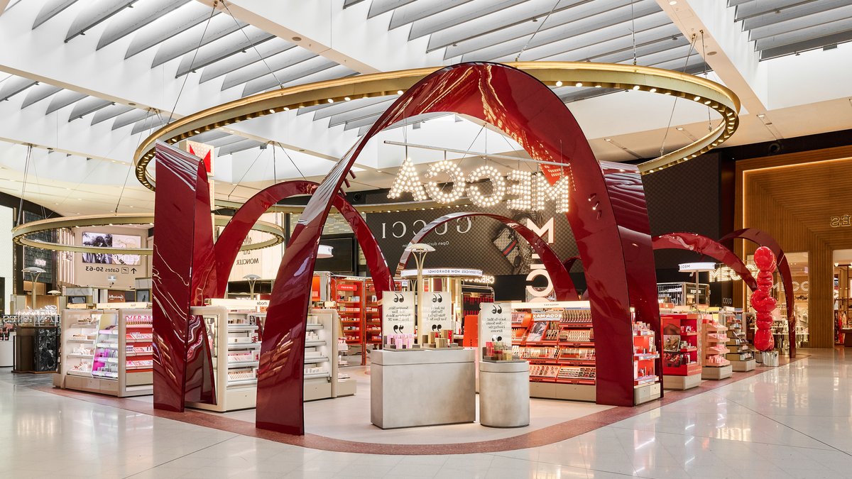 Mecca at Sydney International Airport.
