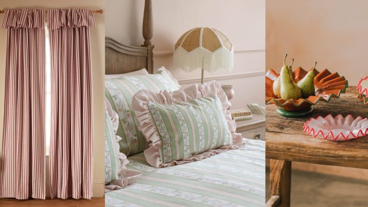 Ruffled Fabrics Make a Major Interior Return Ruffled Fabrics Make a Major Interior Return - ruffled fabrics