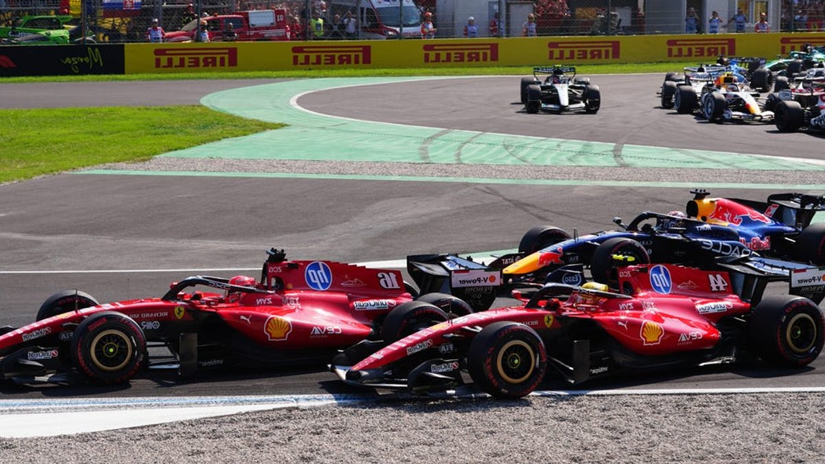 Hamilton Leclerc Move Past Monza Clash - monza clash