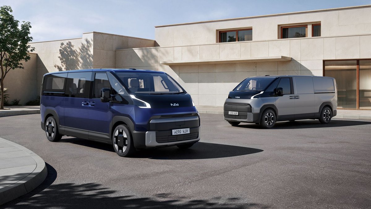 Kia introduces EV PV7 van platform at IAA show - kia pv7