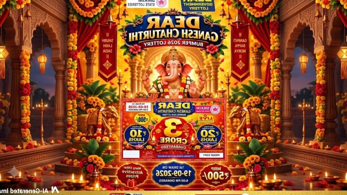 Sikkim lottery awards ₹3 crore top prize in Ganesh Chaturthi Sikkim lottery awards ₹3 crore top prize in Ganesh Chaturthi - sikkim lottery winner