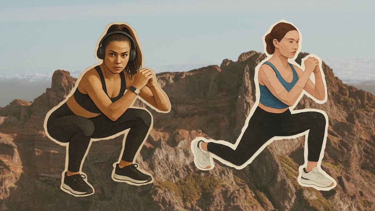 Exercises to Ease Downhill Hiking Knee Pain Exercises to Ease Downhill Hiking Knee Pain - hiking knee pain