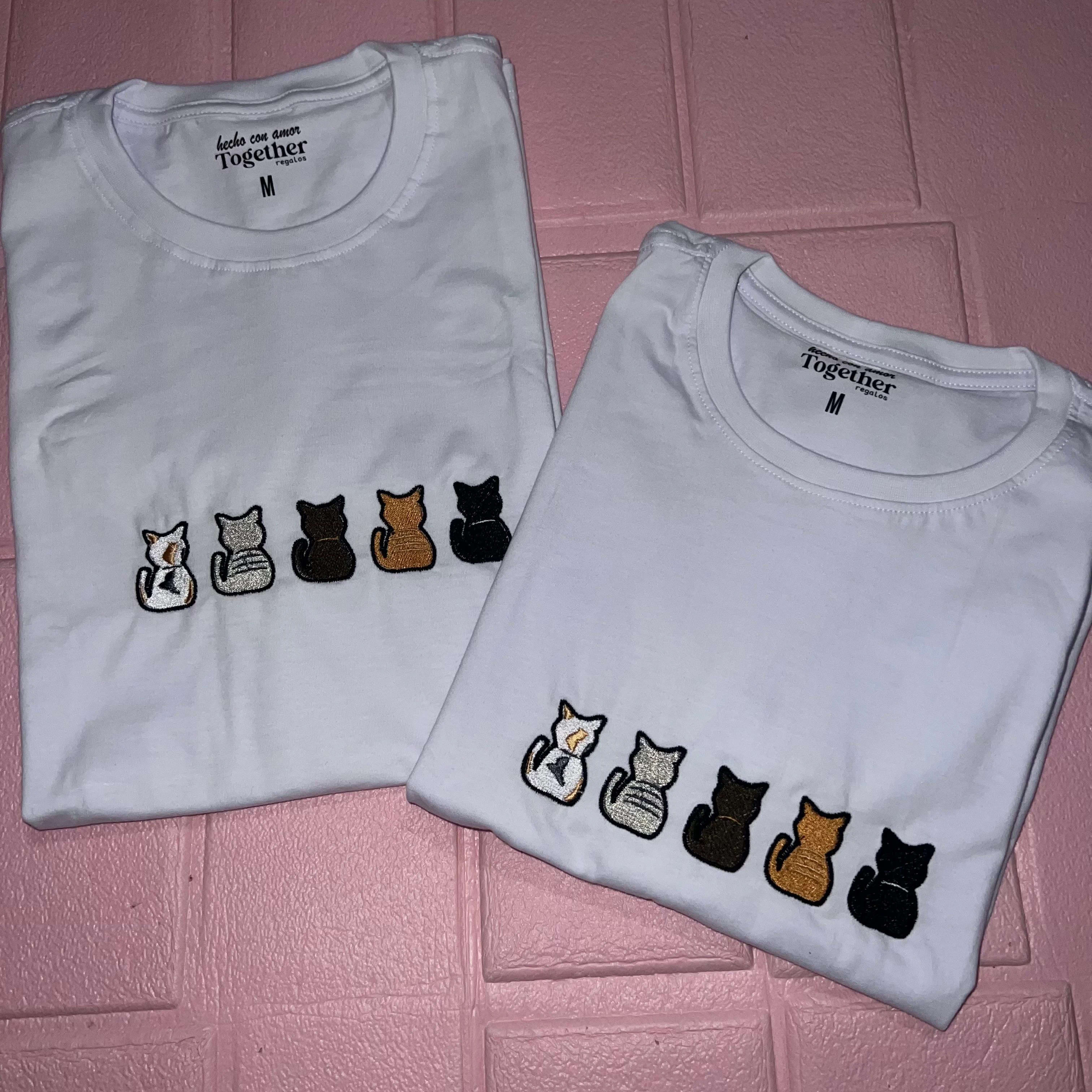 Polera Duo Gatitos - gift product