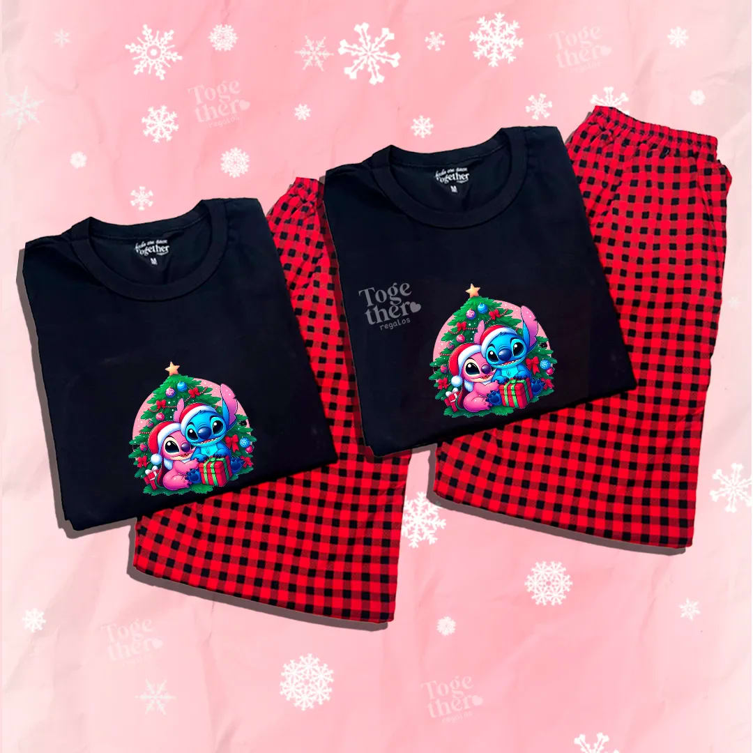 Pijama Stitch Christmas - gift product
